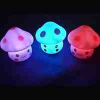 Coway Lovely Mushroom Style Colorful Light LED Night Lamp