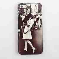 Victory Kiss Design Aluminum Hard Case for iPhone 5/5S