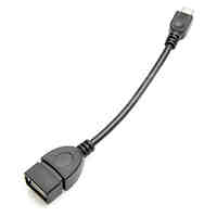 0.1M 0.3FT Micro USB OTG Cable for Android Tablet GPS MP3 - Free shipping