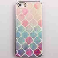 Watercolor Elegant Design Aluminum Hard Case for iPhone 4/4S