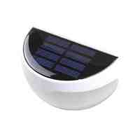 6-LED Outdoor LED Solar Light Wall Light Landscape Pinup Path Garden Lamp