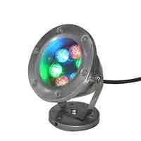 LED 6pcs High Power LED outdoors 6W RGB Underwater Light AC12V