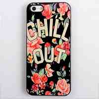 CHILL OUT Design Aluminum Hard Case for iPhone 5/5S