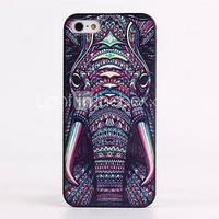 Elephant Pattern PC Hard Case for iPhone 5/5S