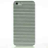 Black  White Stripes Pattern Hard Case for iPhone 5/5S