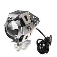 Motorcycle Headlight Conversion Motorcycle LED Headlamps Super Bright Lighting-Silver