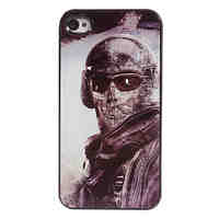 Shootfighters Design Aluminum Hard Case for iPhone 4/4S