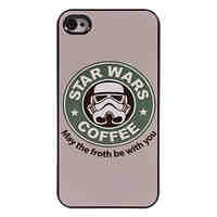 Coffee Design Aluminum Hard Case for iPhone 4/4S