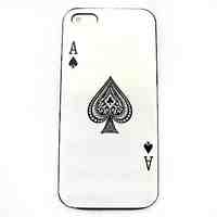 Poker Pattern Hard Case for iPhone 5/5S