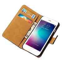 Genuine Leather Wallet Case for Iphone 6 6G with Card Holders