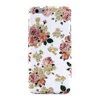 Elegant Rose Design Hard Case for iPhone 6