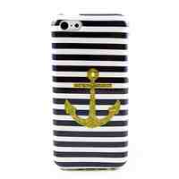 Anchor Pattern TPU Soft Case for iPhone 5C