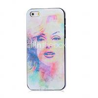 Marilyn Monroe Pattern Hard Case for iPhone 4/4S