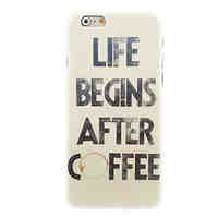 Coffee Design Hard Case for iPhone 6