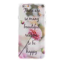 Pink Flower Design Hard Case for iPhone 6