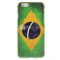 Brazilian Flag Design Hard Case for iPhone 6