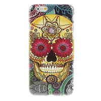 Pattern Skull Design Hard Case for iPhone 6