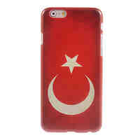 Turkish Flag Design Hard Case for iPhone 6