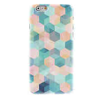 Color Dreamlike Lattice Design Hard Case for iPhone 6