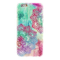 Colorful Beautiful Flower Design Hard Case for iPhone 6