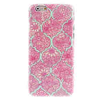 Elegant Flower Pattern Hard Case for iPhone 6