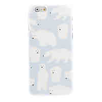 White Bear Design Hard Case for iPhone 6