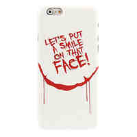 Face Design Hard Case for iPhone 6