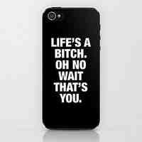 Life Pattern Hard Case for iPhone 5/5S