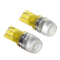 T10 1.5W Yellow LED  Car Instrument Lamps (DC12V 2Pcs)