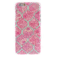 Elegant Flower Pattern Hard Case for iPhone 6 Plus