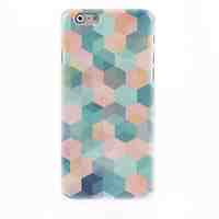 Color Dreamlike Lattice Design Soft Case for iPhone 6 Plus