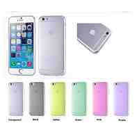 TPU Candy Color Protective Soft Case for iPhone 6(Assorted Colors)