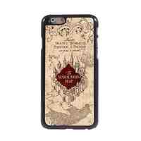 The Marauders Map Design Aluminum Hard Case for iPhone 6