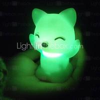 Coway The Fox Cats Colorful LED Nightlight