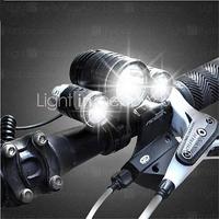 WEST BIKING Cycling Light 3000LM Bicycle 10W High Power CREE 3 Head XML T6 LED Led Headlamps Bike Ligh