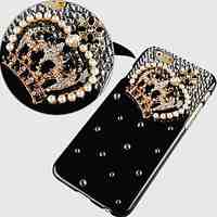 Crystal Diamond Crown Pattern Hard Back Case for iPhone 6