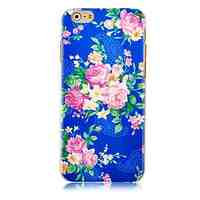 Peony Pattern Hard Back Case for iPhone 6