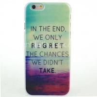 In The End Pattern Hard Case for iPhone 6