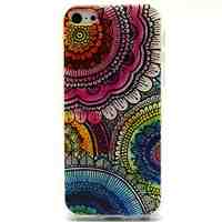 The Kaleidoscope Of Sun Flowers Pattern Soft Case for iPhone 5C