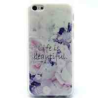 The Good Life Pattern Soft Case for iPhone 5C