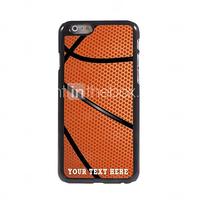 Personalized Phone Case - Basketball Design Metal Case for iPhone 6