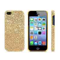 Stunning Flashing Paillette Decorated Plastic Case for iPhone 5/5S