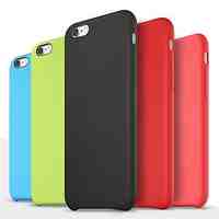 Smooth Silicone Soft Case  for iPhone 6/6S (Assorted Colors)