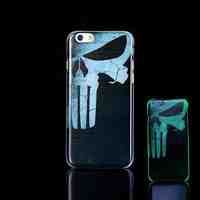 Skull Pattern Glow in the Dark Hard Case for iPhone 6