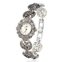 Aphrodite - Silver Sunflower Women Bracelet Watch