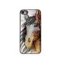 The Horse Design Aluminium Hard Case for iPhone 5/5S