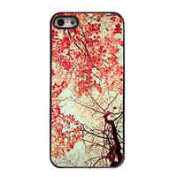 Red Leaf Design Aluminium Hard Case for iPhone 5/5S