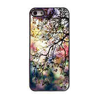 Colorful Branches Design Aluminium Hard Case for iPhone 5/5S