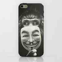 Gorilla Mask Pattern hard Case for iPhone 6