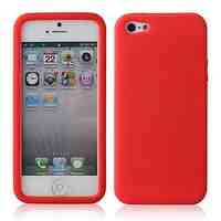 Solid Color Silicon Case Soft Case for iPhone 5/5S(Assorted Color)